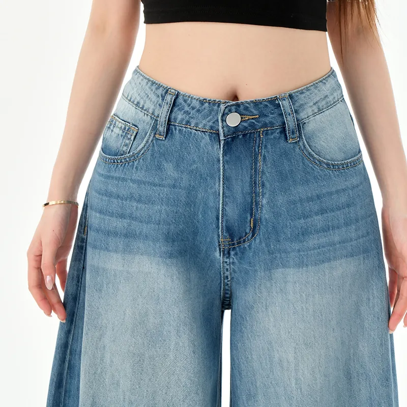 Ordifen Jeans Women's Washed Blue-1