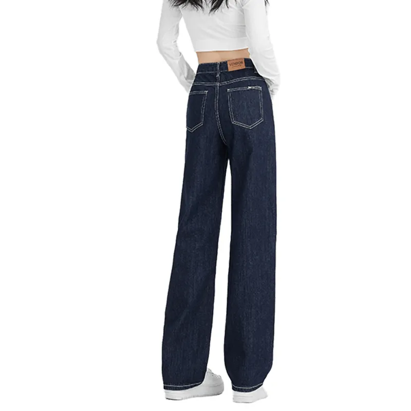 Ordifen Jeans Women's Dark Blue-6