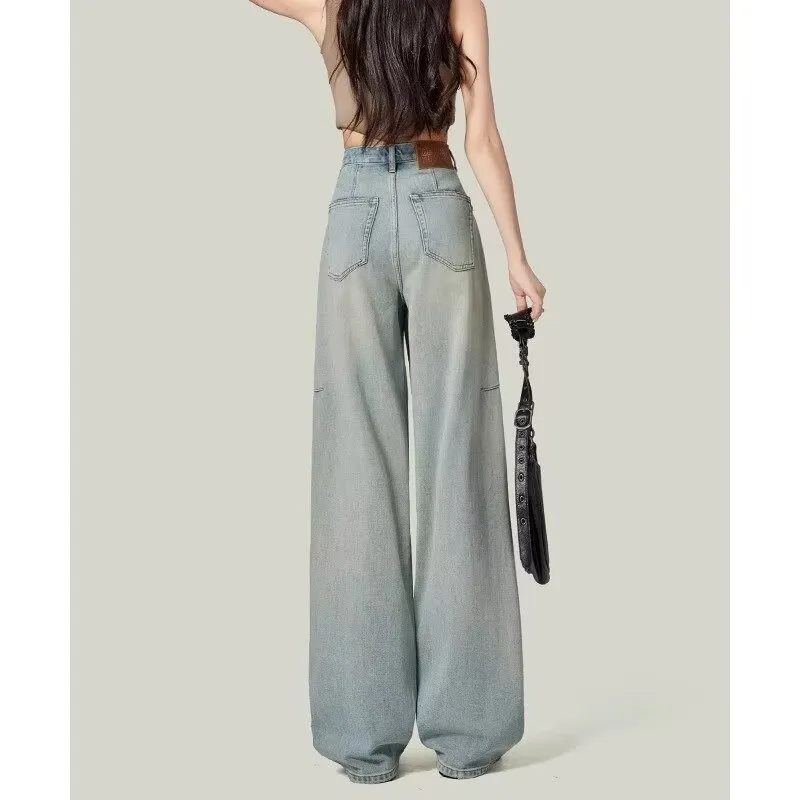 Ordifen Jeans Women's Light Blue-4