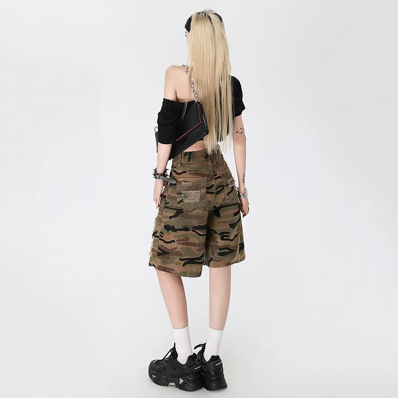 Ordifen Denim Shorts Women's-15