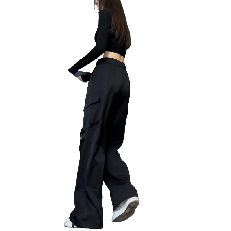 Ordifen Cargo Pants Women's Black-1