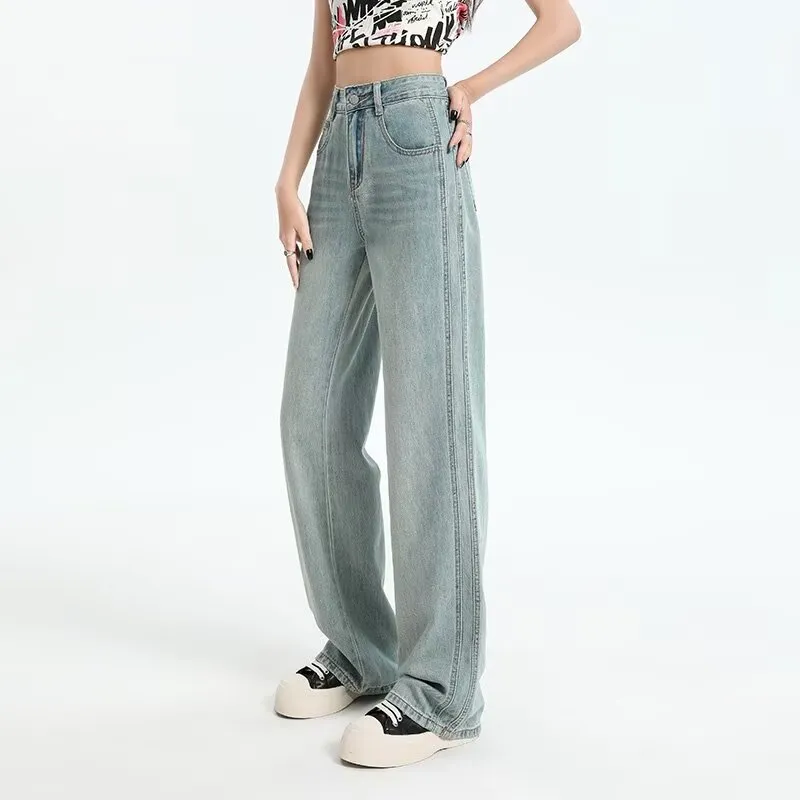 Ordifen Jeans Women's Light Blue-3