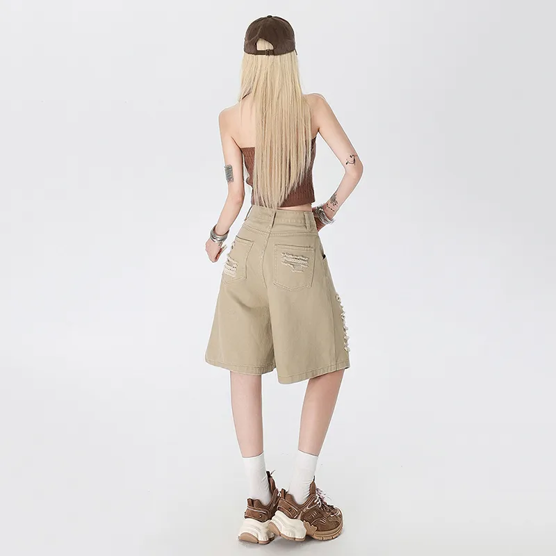 Ordifen Denim Shorts Women's-11