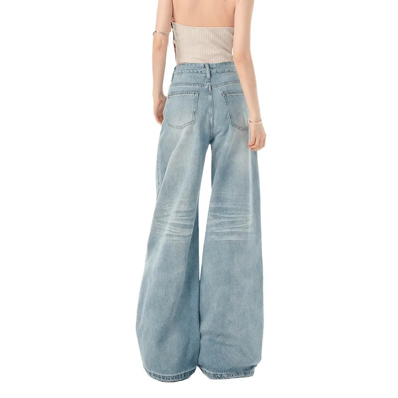 Ordifen Jeans Women's Light Blue-1