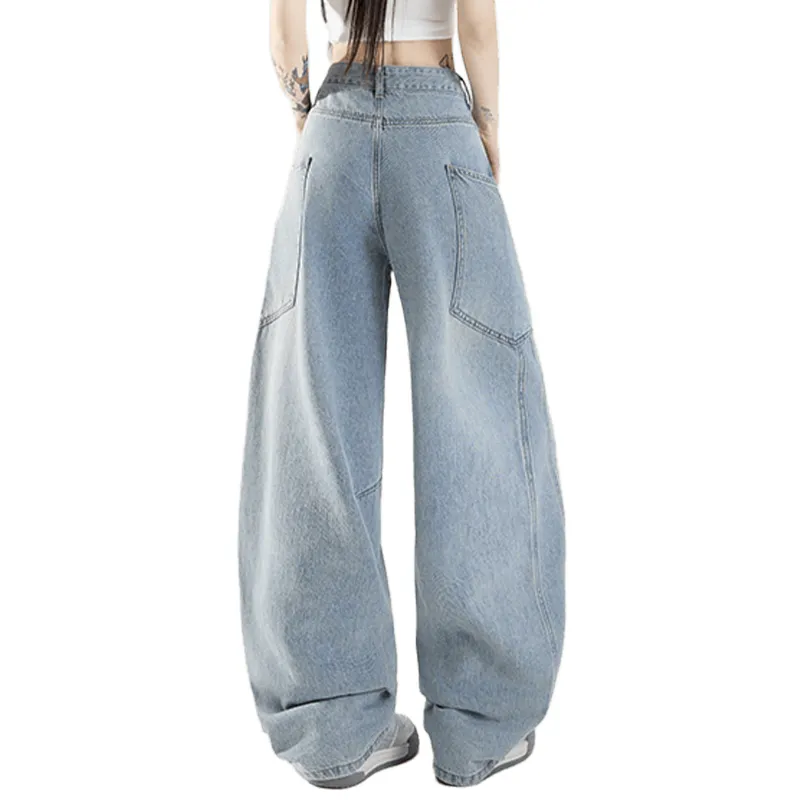 Ordifen Jeans Women's Light Blue-1