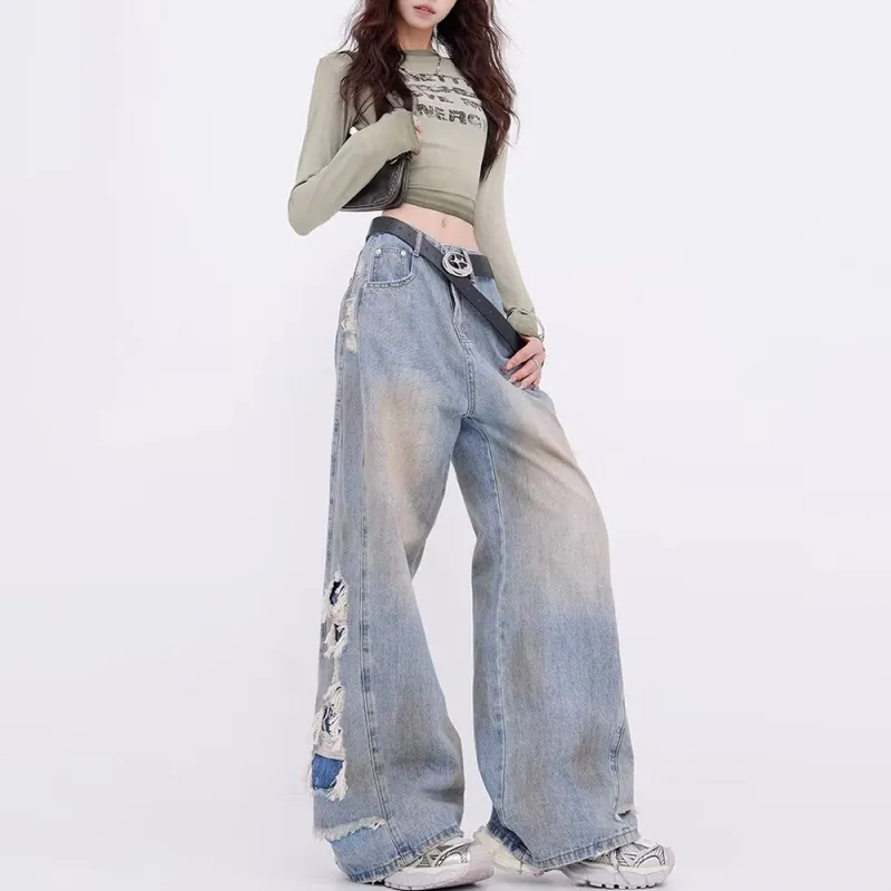 Ordifen Jeans Unisex Light Blue-1