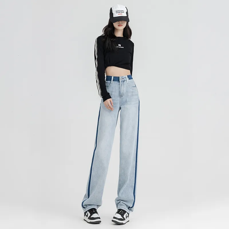 Ordifen Jeans Women's Light Blue-6
