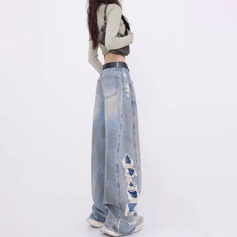 Ordifen Jeans Unisex Light Blue-5
