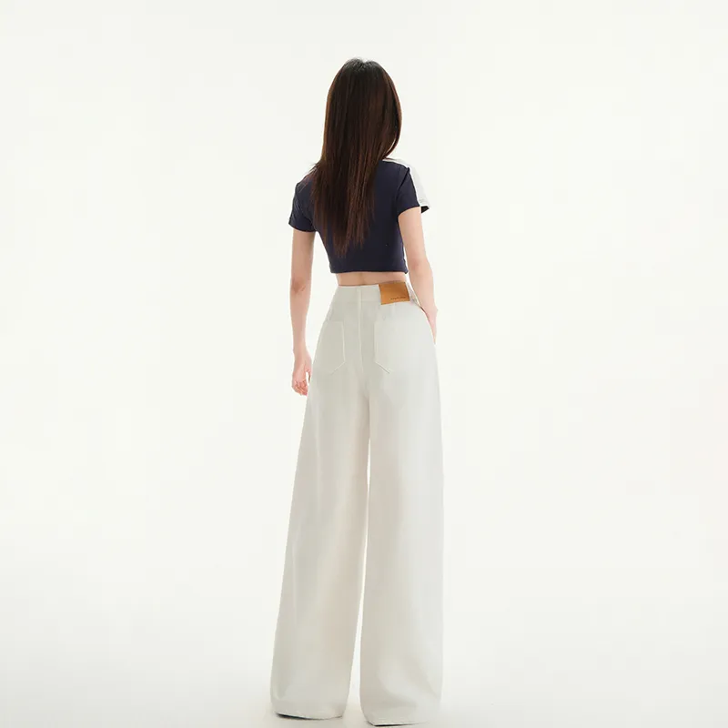 Ordifen Jeans Women's White-3