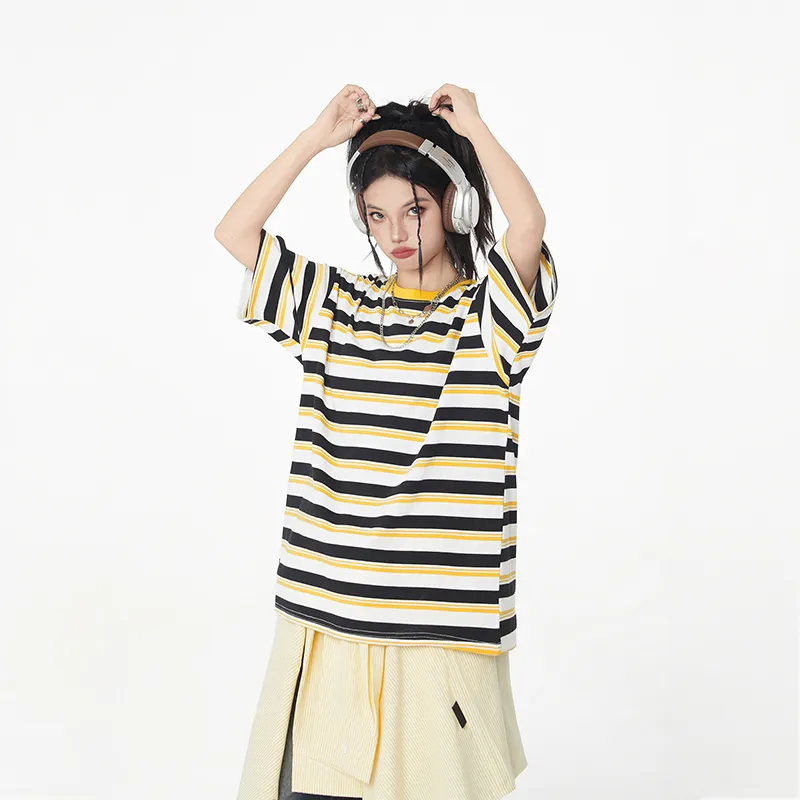 Ordifen Drop Shoulder Sleeve T Shirt Unisex-0