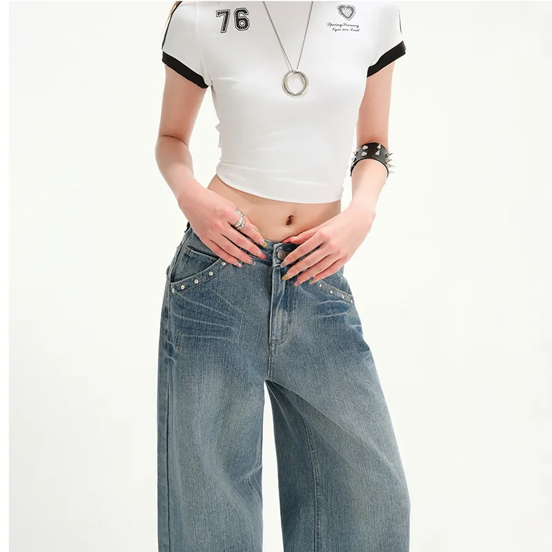 Ordifen Jeans Women's Lightning Blue-4