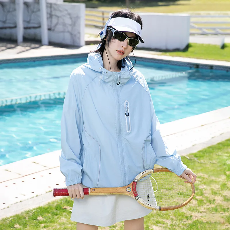 Ordifen UV Protection Breathable Waterproof Sun Protection Clothing Women's-11