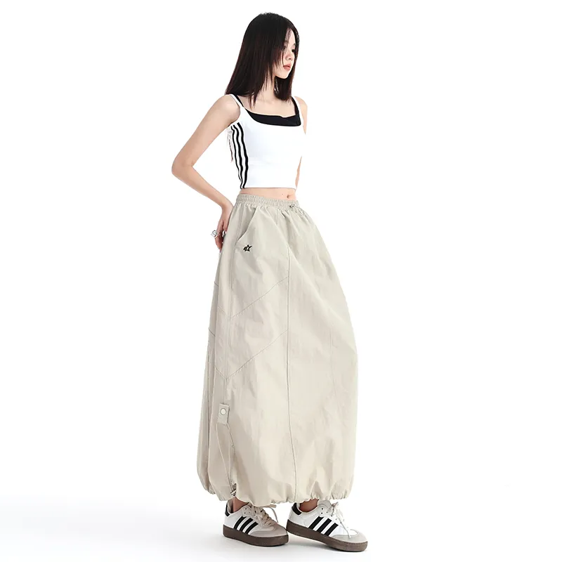 Ordifen Casual Long Skirt Women's-4