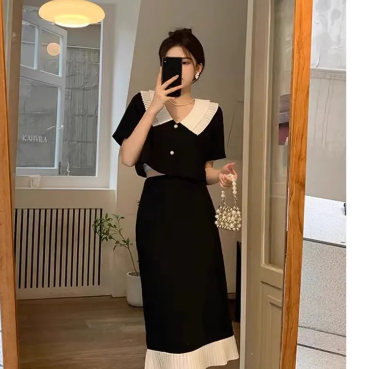 Ordifen Two Piece Skirt Sets Women's-1