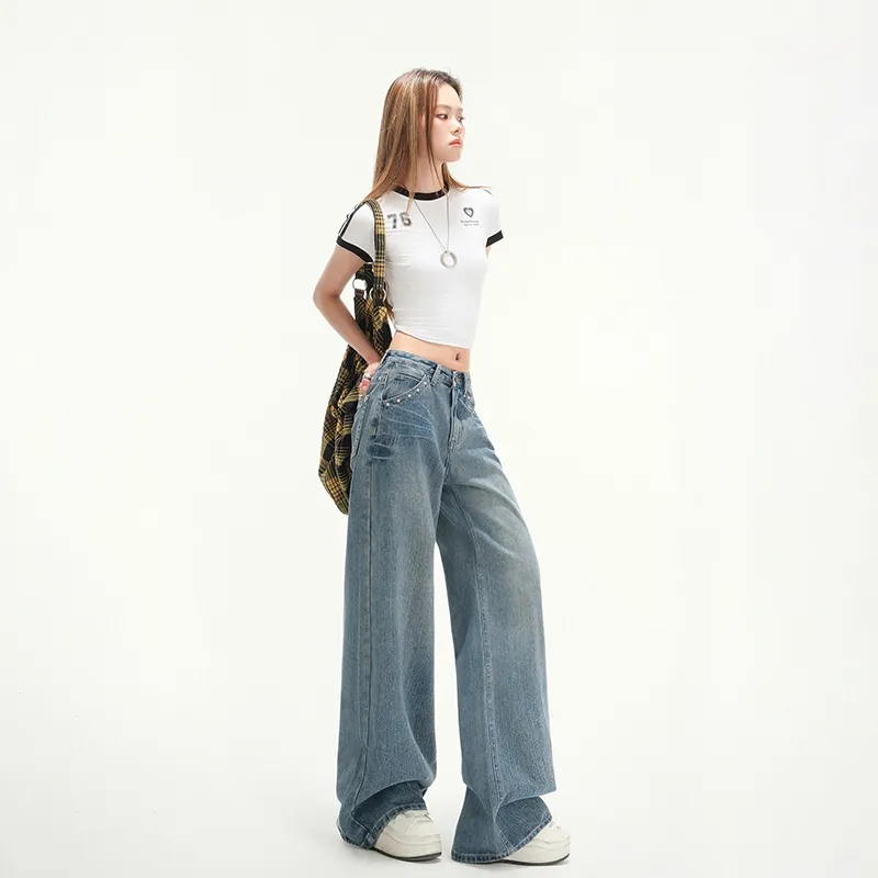 Ordifen Jeans Women's Lightning Blue-1