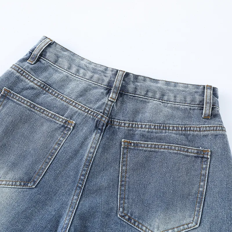 Ordifen Jeans Women's Dark Blue-5