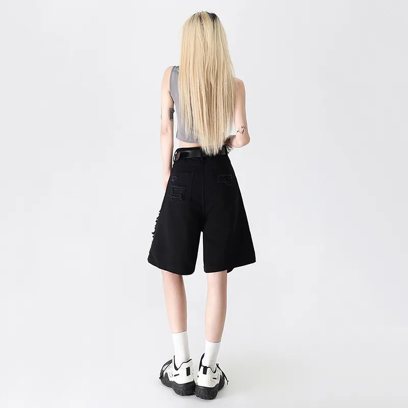 Ordifen Denim Shorts Women's-3