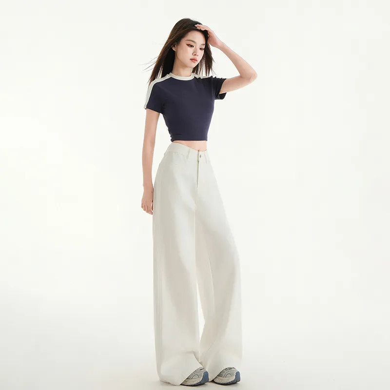 Ordifen Jeans Women's White-2