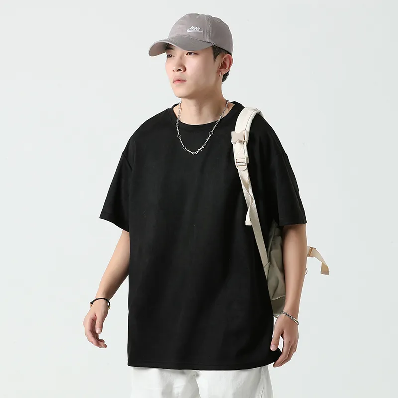 Ordifen Drop Shoulder Sleeve T Shirt Unisex-19