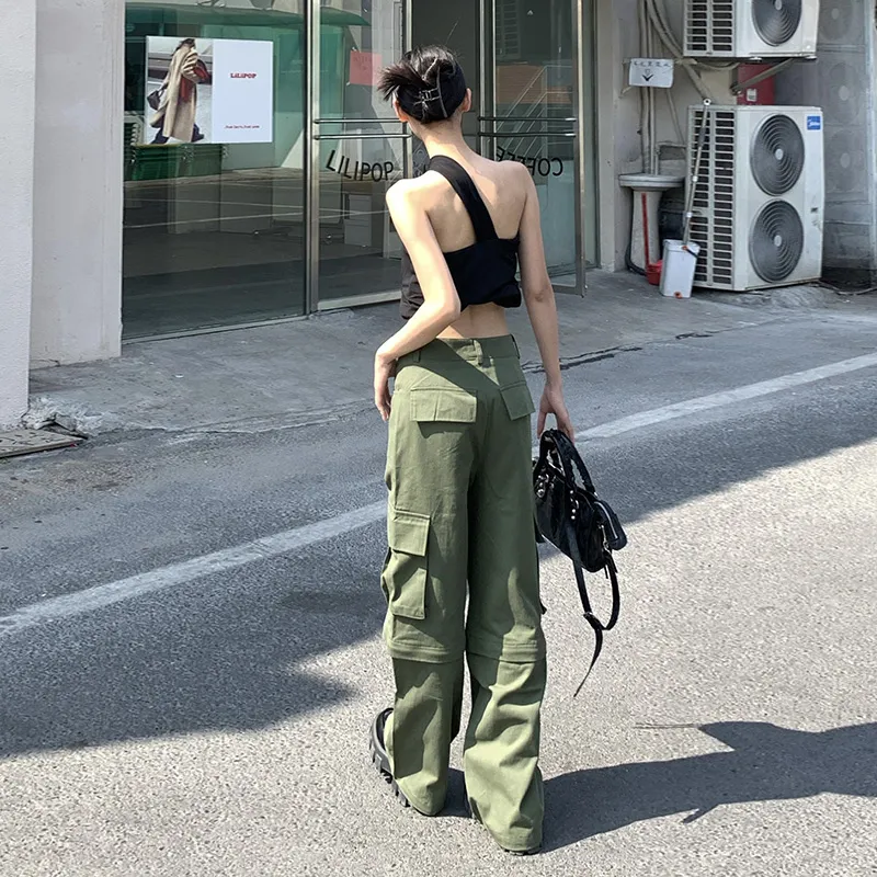 Ordifen Cargo Pants Women's Army Green-1