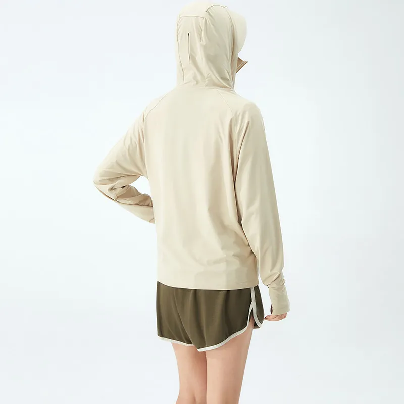 Ordifen Super Light Breathable Quick Dry UV Protection Sun Protection Clothing Women's-5