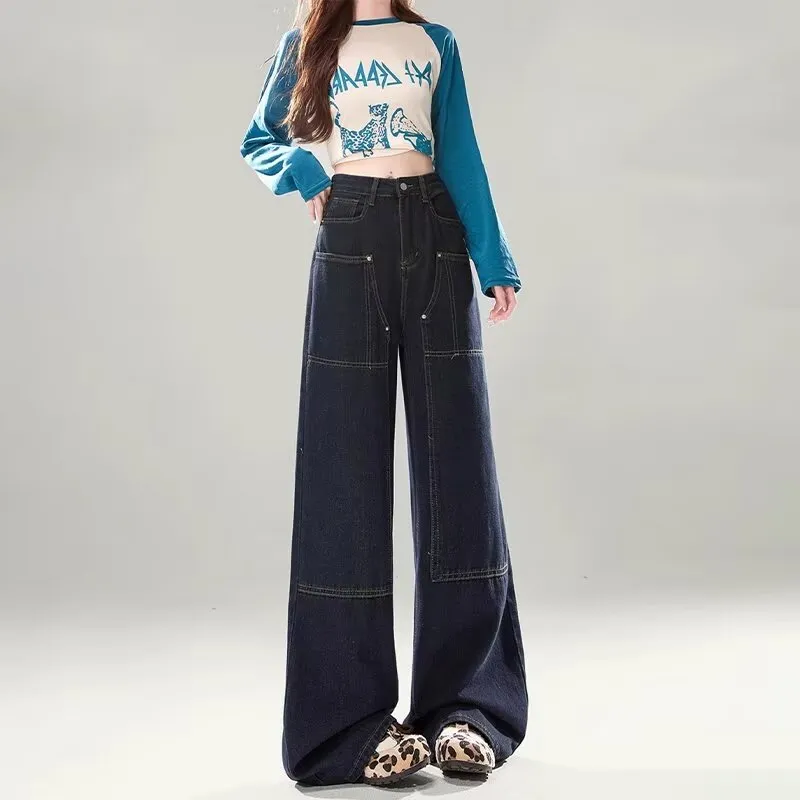 Ordifen Jeans Unisex Dark Blue-3