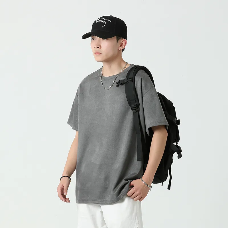 Ordifen Drop Shoulder Sleeve T Shirt Unisex-24