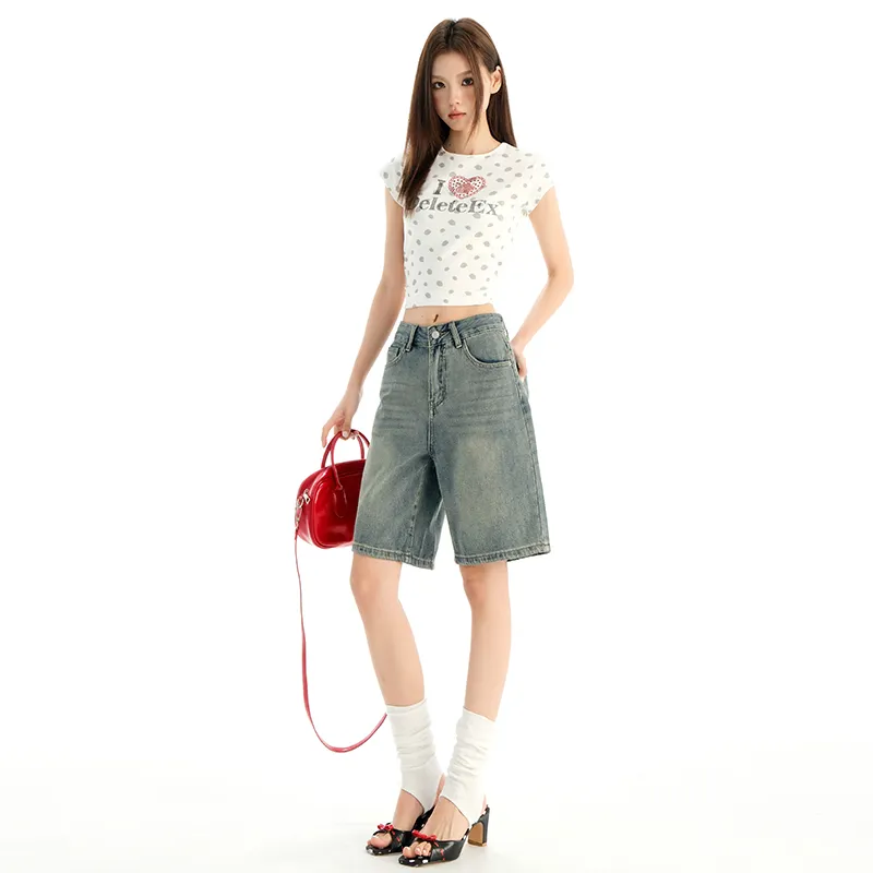 Ordifen YL Denim Shorts Women's-2