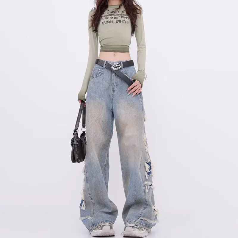 Ordifen Jeans Unisex Light Blue-4