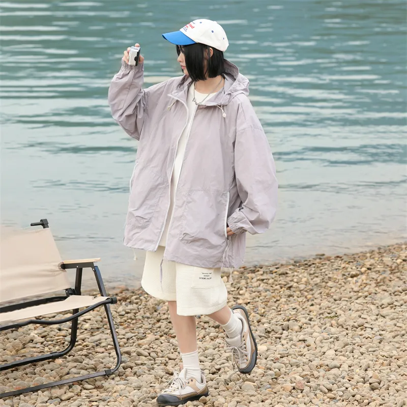 Ordifen Super Light Breathable Quick Dry Windproof UV Protection Sun Protection Clothing Unisex-3