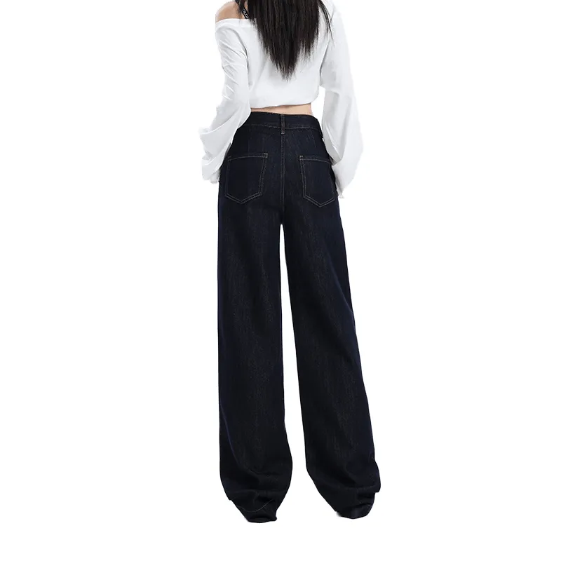 Ordifen Jeans Women's Dark Blue-1