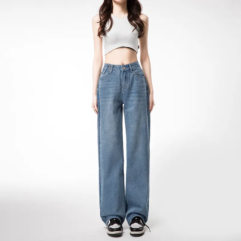 Ordifen Jeans Women's Blue-3