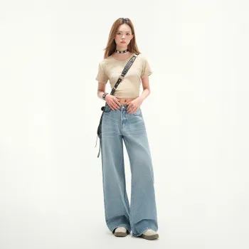 Ordifen Jeans Women's Turkish Blue