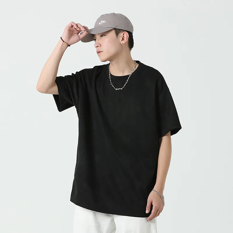 Ordifen Drop Shoulder Sleeve T Shirt Unisex-17