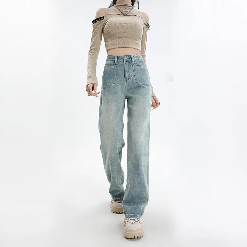 Ordifen Jeans Women's Moonlight Blue-6