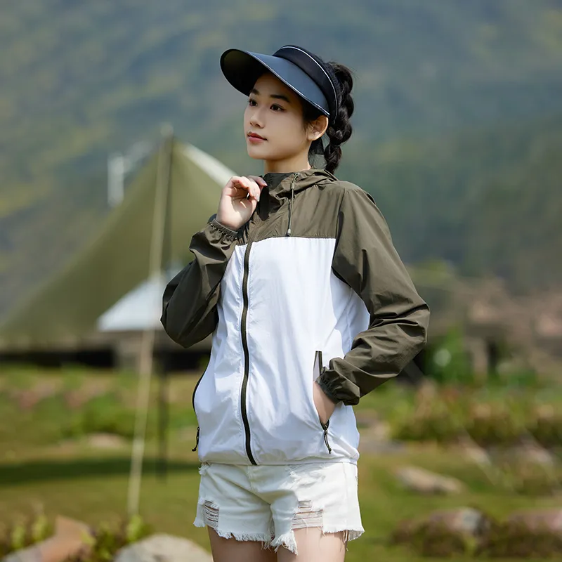 Ordifen Breathable Quick Dry Dust Resistant Windproof Sun Protection Clothing Unisex-19