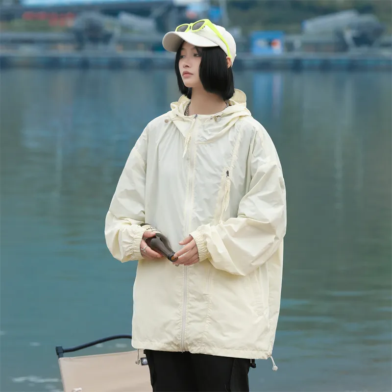 Ordifen Breathable Quick Dry Windproof Wear Resistant UV Protection Sun Protection Clothing Unisex-7
