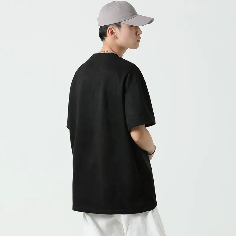 Ordifen Drop Shoulder Sleeve T Shirt Unisex-18