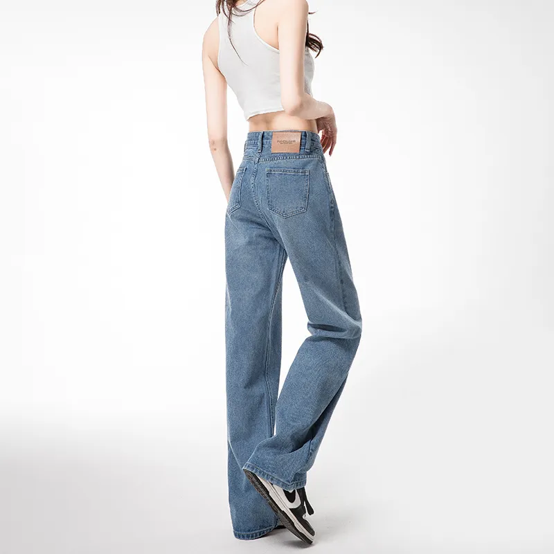 Ordifen Jeans Women's Blue-4