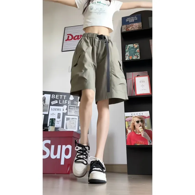 Ordifen Casual Shorts Women's-5