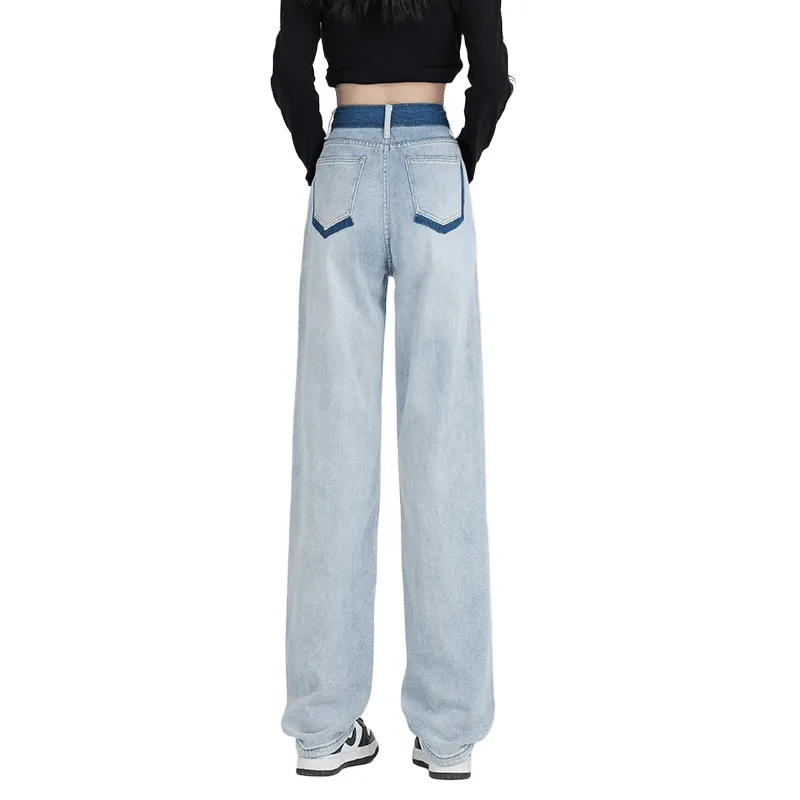 Ordifen Jeans Women's Light Blue-1