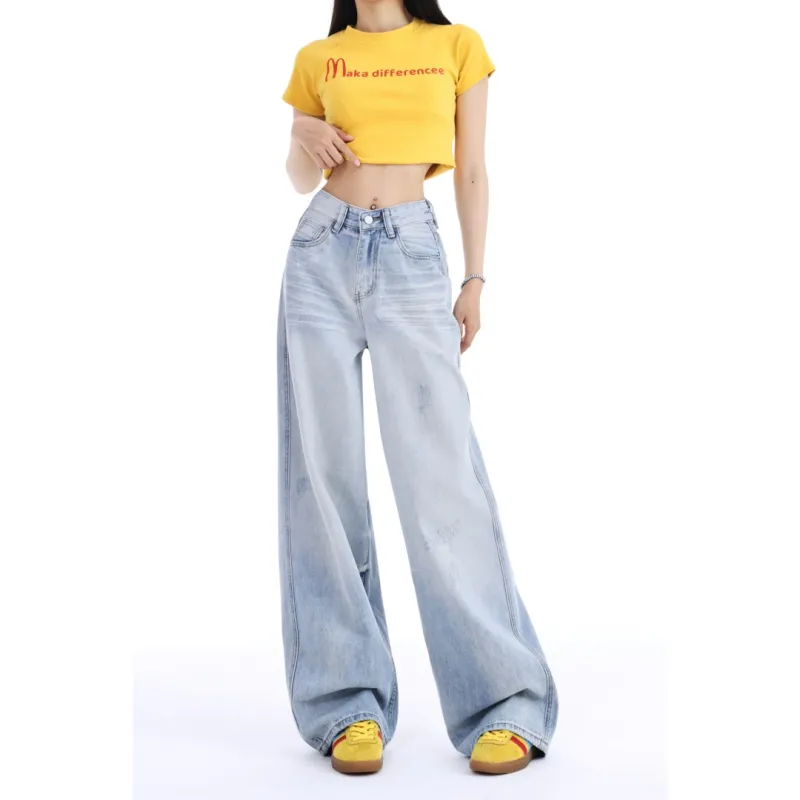 Ordifen Jeans Women's Light Blue-4