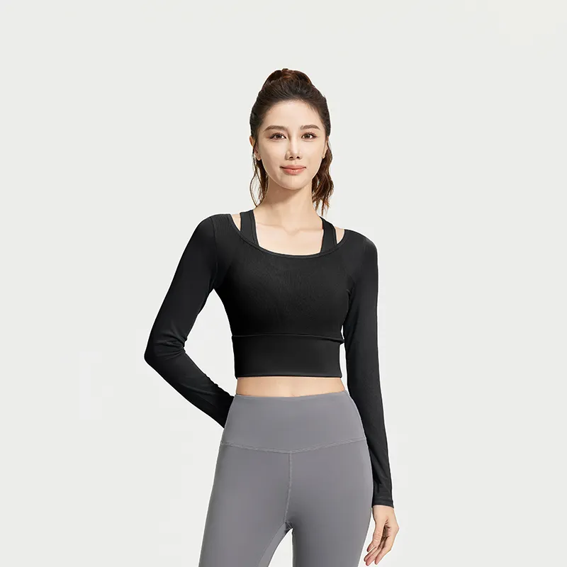 Ordifen Yoga T Shirts Women's-10
