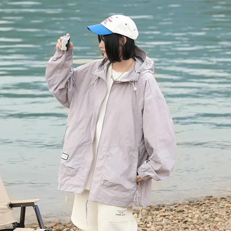 Ordifen Super Light Breathable Quick Dry Windproof UV Protection Sun Protection Clothing Unisex-2