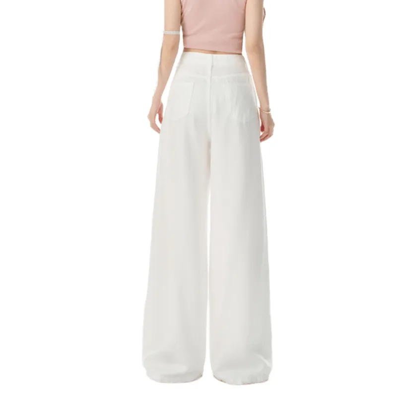 Ordifen Jeans Women's White-1