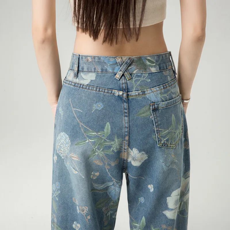 Ordifen Jeans Women's Blue-6