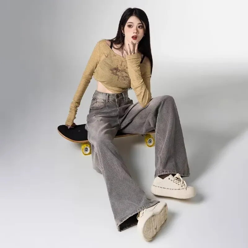 Ordifen Jeans Unisex Smoke Gray-2
