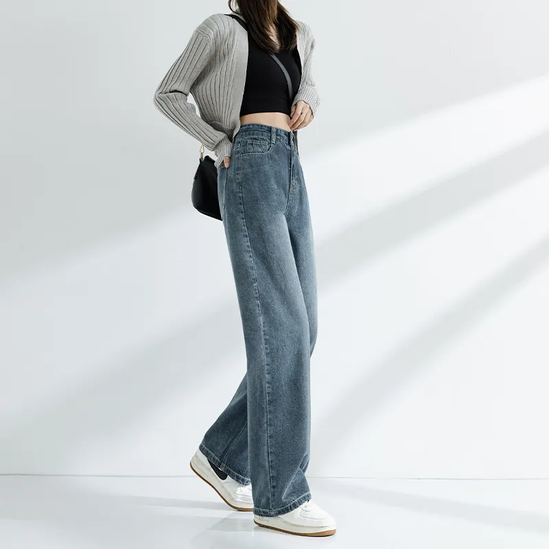 Ordifen Jeans Women's Vintage Blue-1