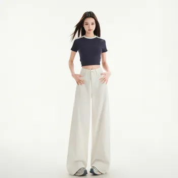 Ordifen Jeans Women's White