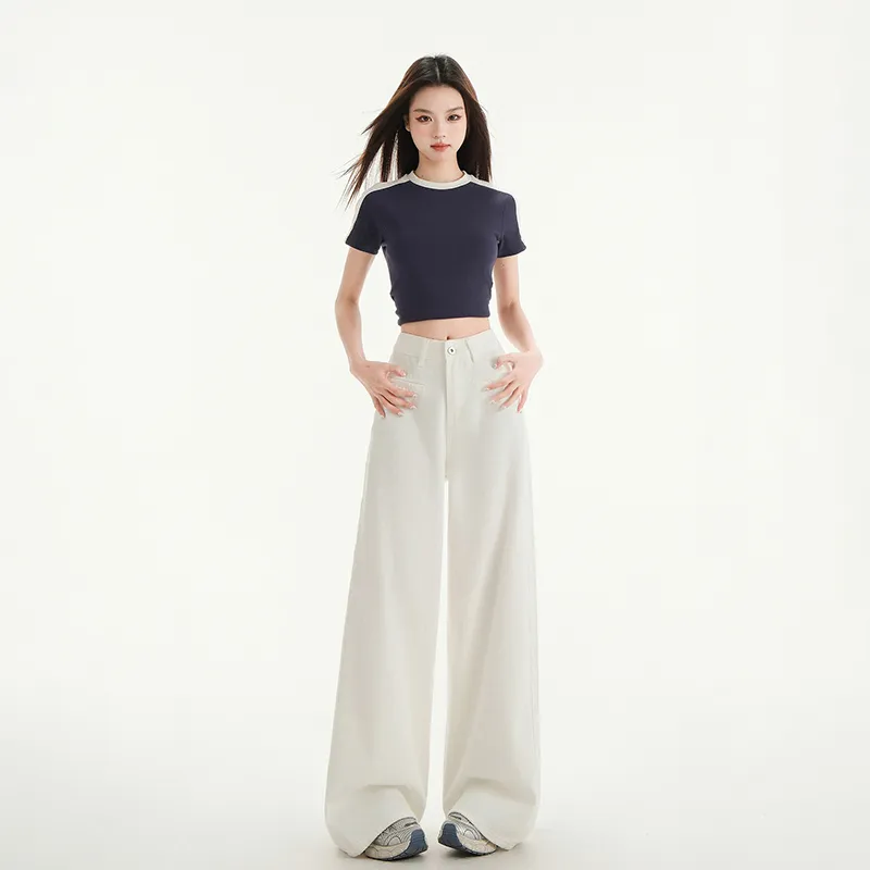 Ordifen Jeans Women's White-0